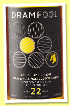 Bruichladdich 22 yo 2002/2025 (54.1%, Dramfool, bourbon barrel, cask #1231, 122 bottles) Bruichladdich 22 yo 2002/2025 (54.1%, Dramfool, bourbon barrel, cask #1231, 122 bottles)