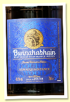 Bunnahabhain 32 yo 'New Acquaintance' (49.2%, OB, Canasta cream sherry casks and new oak cask finish, 318 bottles) Bunnahabhain 32 yo 'New Acquaintance' (49.2%, OB, Canasta cream sherry casks and new oak cask finish, 318 bottles)