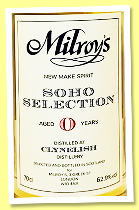 Clynelish 0 yo (62.9%, Milroy’s, Soho Selection, New Make Spirit, 2026) Clynelish 0 yo (62.9%, Milroy’s, Soho Selection, New Make Spirit, 2026)