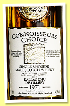 Dallas Dhu 50 yo 1971 (43.7%, Gordon & MacPhail, Connoisseurs Choice Heritage Collection, Refill American Hogshead, +/-2022/2026) Dallas Dhu 50 yo 1971 (43.7%, Gordon & MacPhail, Connoisseurs Choice Heritage Collection, Refill American Hogshead, +/-2022/2026)