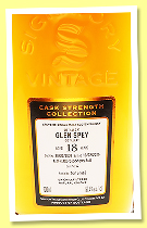 Glen Spey 18 yo 2007/2026 (57.4%, Signatory Vintage, Cask Strength Collection, 1st fill sherry butt, cask #4, 662 bottles) Glen Spey 18 yo 2007/2026 (57.4%, Signatory Vintage, Cask Strength Collection, 1st fill sherry butt, cask #4, 662 bottles)