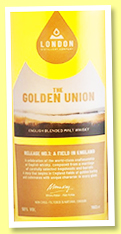 London Distillery ‘Release No.1: a field in England’ (50%, OB, England, The Golden Union, hogshead and barrel, 973 bottles) London Distillery ‘Release No.1: a field in England’ (50%, OB, England, The Golden Union, hogshead and barrel, 973 bottles)