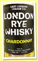 London Rye 2018/2023 ‘Chardonnay’ (57.6%, OB, East London, England, cask #57) London Rye 2018/2023 ‘Chardonnay’ (57.6%, OB, East London, England, cask #57)