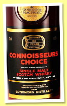 Longmorn 56 yo 1968/2025 (54.3%, Gordon & MacPhail, Connoisseurs Choice Heritage Collection, first fill sherry butt, cask #5833, 200 bottles) Longmorn 56 yo 1968/2025 (54.3%, Gordon & MacPhail, Connoisseurs Choice Heritage Collection, first fill sherry butt, cask #5833, 200 bottles)