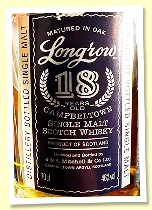Longrow 18 yo (46%, OB, 2008 release) Longrow 18 yo (46%, OB, 2008 release)