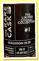 Mauxion ’19.38’ (43%, OB, The Rare Cask, Grande Champagne, 120 bottles, 2026) Mauxion ’19.38’ (43%, OB, The Rare Cask, Grande Champagne, 120 bottles, 2026)