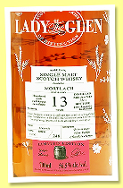 Mortlach 13 yo 2013/2026 (56.5%, Lady of the Glen, oloroso finish, cask #5753, 248 bottles) Mortlach 13 yo 2013/2026 (56.5%, Lady of the Glen, oloroso finish, cask #5753, 248 bottles)