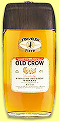 Old Crow ‘Traveler Fifth’ (86 proof, OB, Kentucky straight bourbon, 1960s) Old Crow ‘Traveler Fifth’ (86 proof, OB, Kentucky straight bourbon, 1960s)