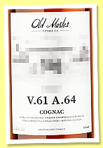 Peyrot ‘V.61 A.64’ (43.8%, Old Master Spirits, Grande Champagne, 2026) Peyrot ‘V.61 A.64’ (43.8%, Old Master Spirits, Grande Champagne, 2026)
