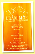 Pulteney 18 yo 2008/2026 (49.5%, Dràm Mor, cask #Z084) Pulteney 18 yo 2008/2026 (49.5%, Dràm Mor, cask #Z084)