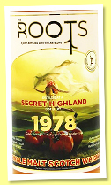Secret Highland 42 yo 1978/2023 (43.6%, The Roots & The Antelope, refill sherry butt, cask # T30154, 221 bottles) Secret Highland 42 yo 1978/2023 (43.6%, The Roots & The Antelope, refill sherry butt, cask # T30154, 221 bottles)