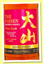 The Daisen ‘Red Wine Cask’ (40%, OB, blend, Japan, The Matsui, Kurayoshi, Japan, +/-2025) The Daisen ‘Red Wine Cask’ (40%, OB, blend, Japan, The Matsui, Kurayoshi, Japan, +/-2025)