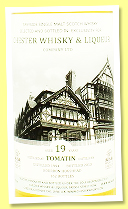 Tomatin 19 yo 1994/2023 (53.4%, Chester Whisky, bourbon hogshead, 162 bottles) Tomatin 19 yo 1994/2023 (53.4%, Chester Whisky, bourbon hogshead, 162 bottles)