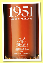 Glen Grant 1951/2026 ‘Debut Appearance’ (49.8%, Gordon & MacPhail, Sir Kenny Dalglish’s Vintage Moments, first fill puncheon) Glen Grant 1951/2026 ‘Debut Appearance’ (49.8%, Gordon & MacPhail, Sir Kenny Dalglish’s Vintage Moments, first fill puncheon)